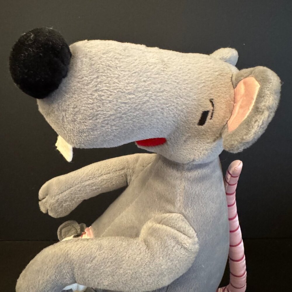 Vintage Ikea Plush Rat with Babies in Pouch Fa Fä Collectible - Picture 10 of 15
